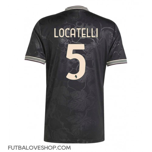 Dres Juventus Manuel Locatelli #5 Tretina 2025-26 Krátky Rukáv
